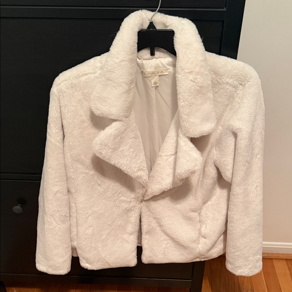 Chic White Teddy Jacket